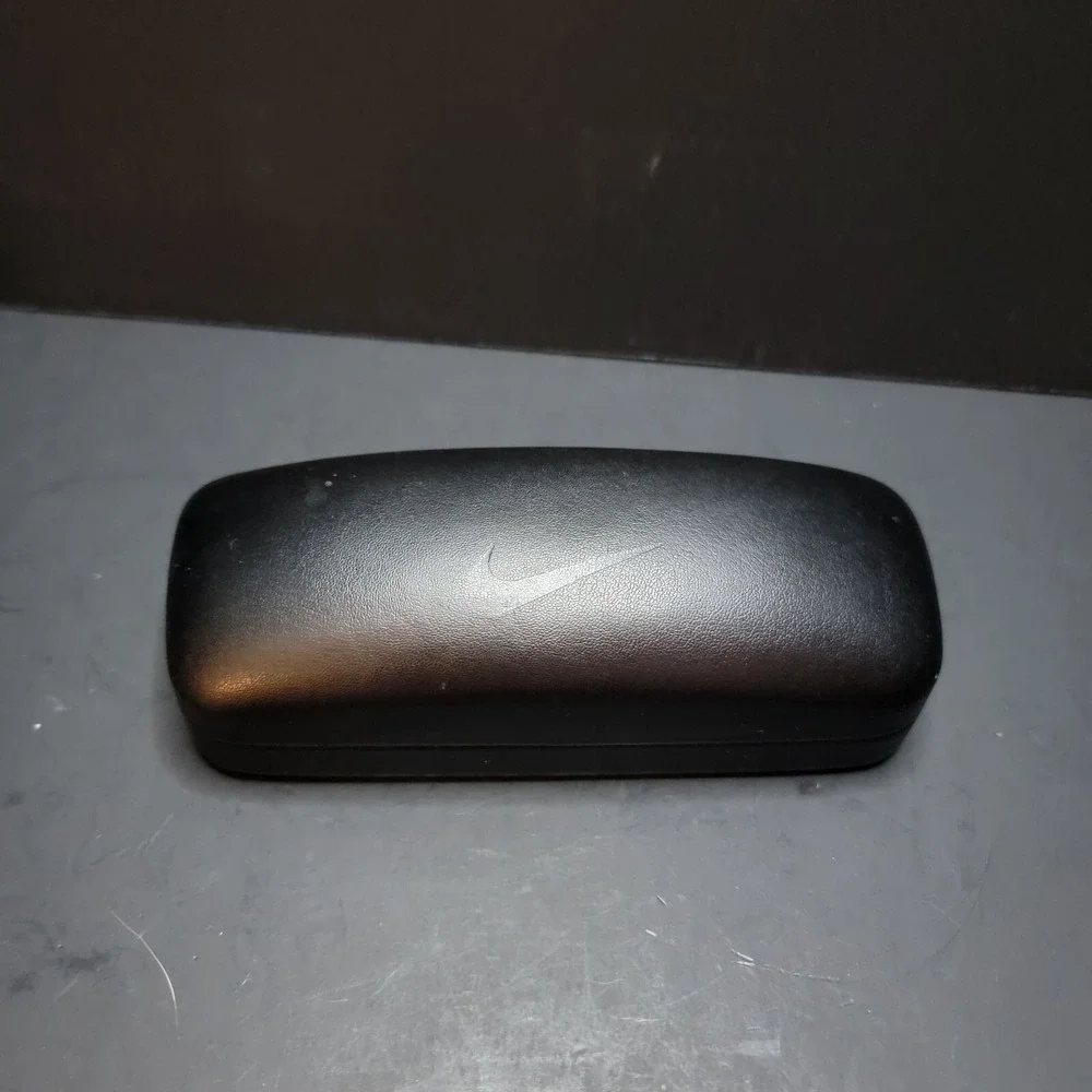 Nike Eyeglasses Sunglasses Case Hard Shell Just Do It Swoosh Logo Travel Carrier